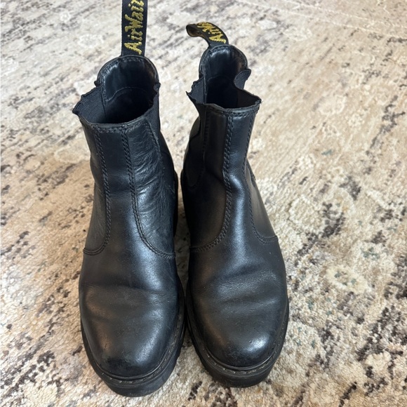 Dr Martens Rometty lugsole chunky punk goth 90’s style grunge Chelsea boot - Picture 12 of 13